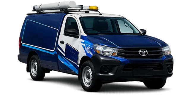 Service van parked on a Engadine street