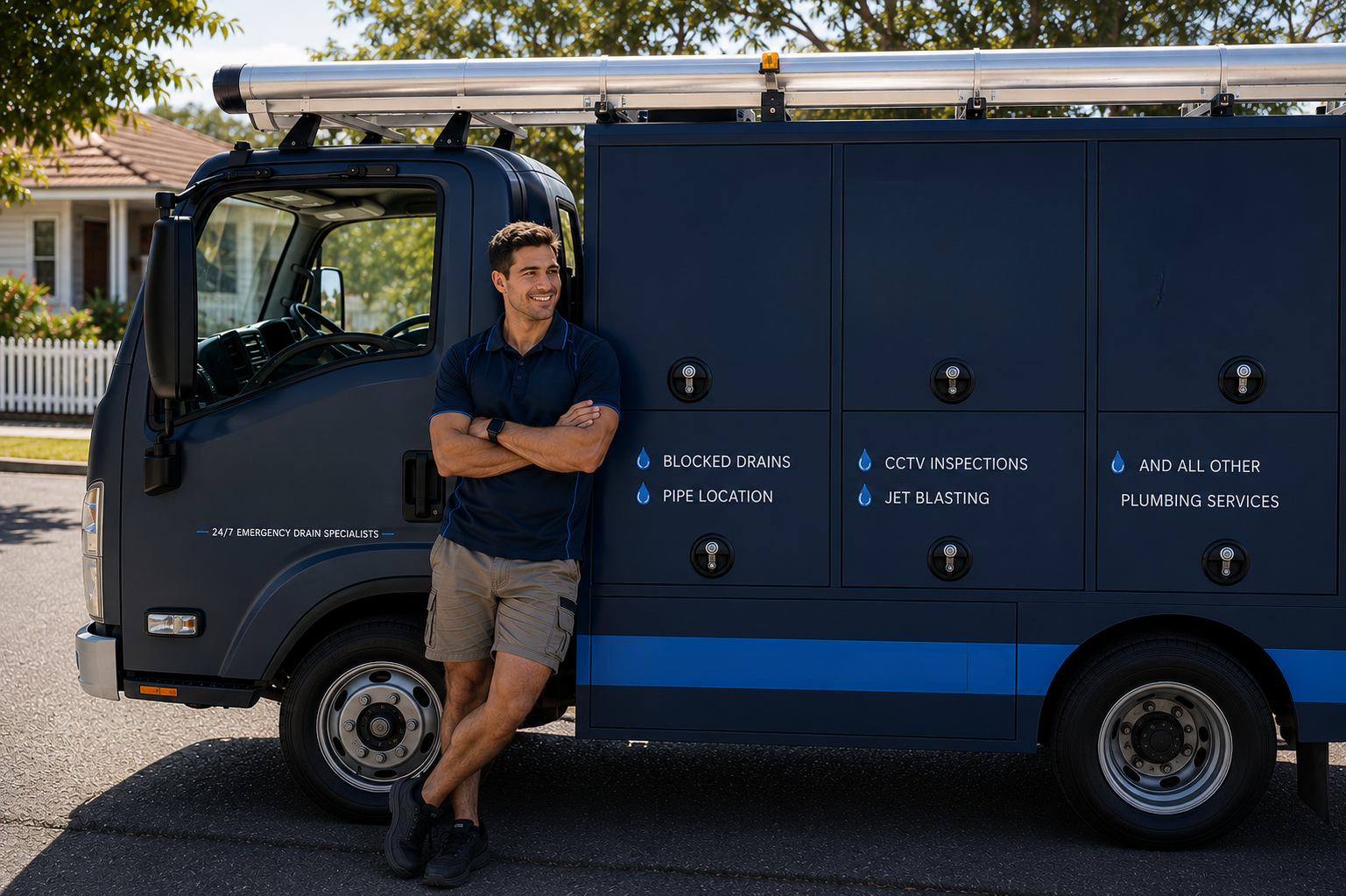Plumber with Engadine Blocked Drains van
