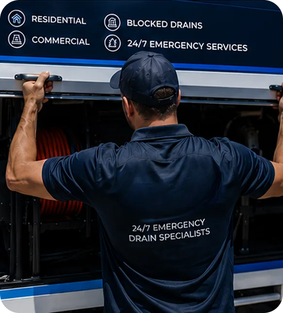 Licensed blocked drain plumber servicing a Engadine home